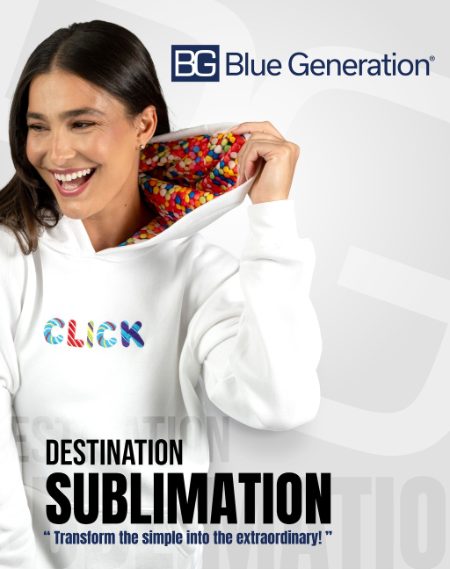 Cover of the Blue Generation Sublimation catalog